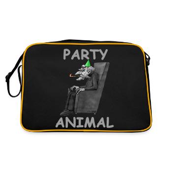Miserable Git 2 - Retro Bag - black/gold - Back