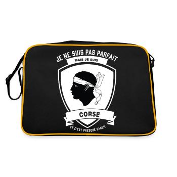 Corse Parfait - Sac Retro - noir/or - Dos