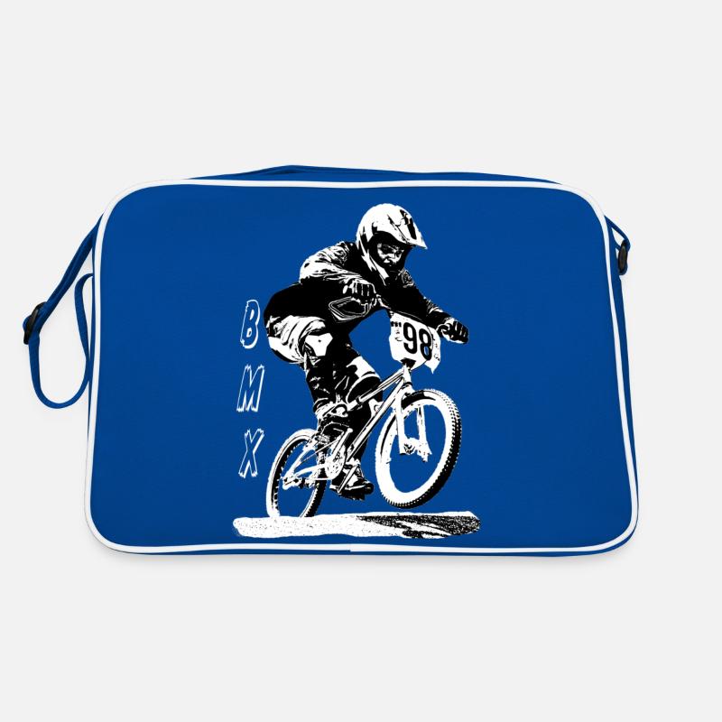 bmx rasse Retro Tasche