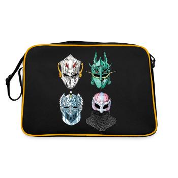 The crusaders of the zodiac - Retro Bag - black/gold - Back