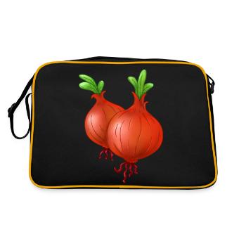 Onion - Retro Bag - black/gold - Back