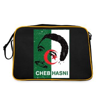 CHEB HESSNi ALGERIAN ARTIST - Retro Bag - black/gold - Back