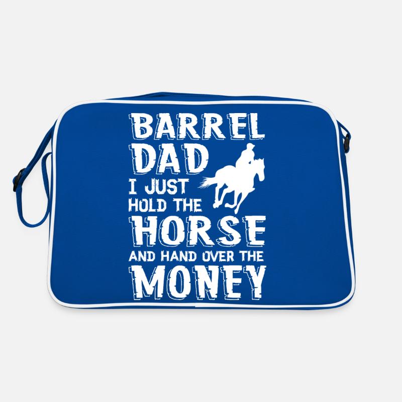 Horse Dad Retro Tasche