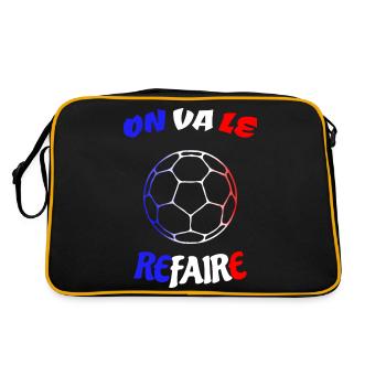 Supporters français - Sac Retro - noir/or - Dos