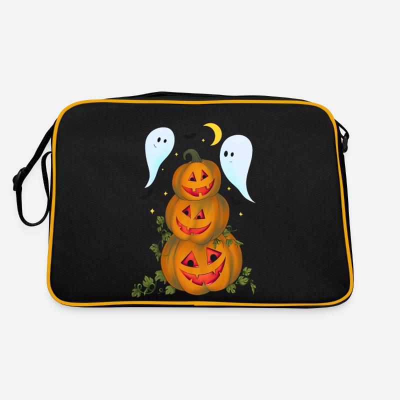 Pumpkin party Retro Tasche