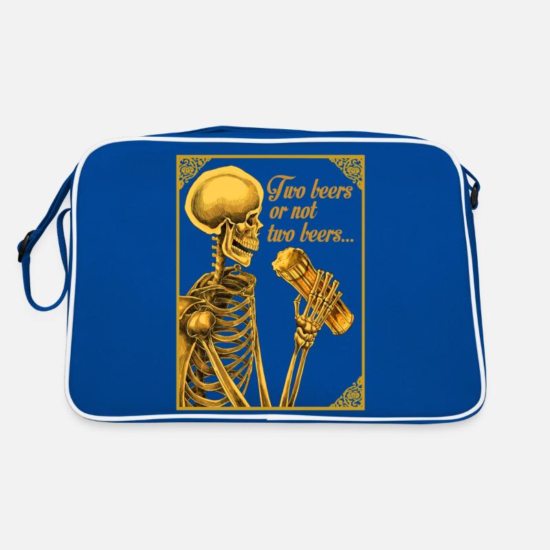 TWO BEERS OR NOT TWO BEERS Retro Bag