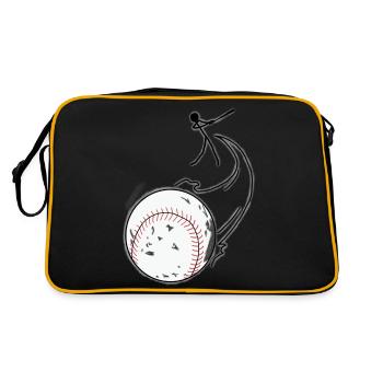 Stickman Sport Baseball - Sac Retro - noir/or - Dos