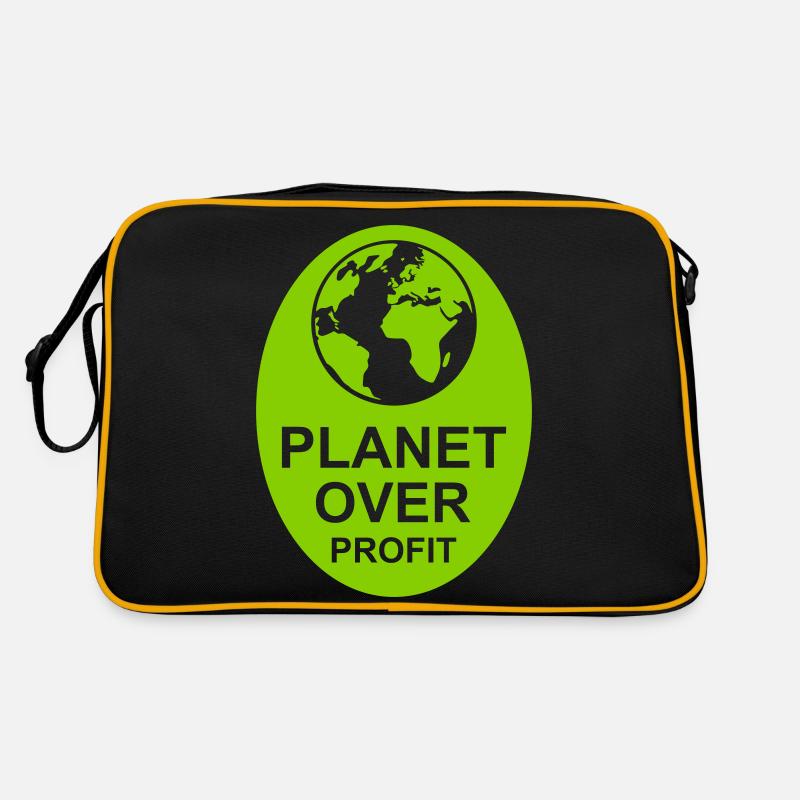 Planète sur le devis de profit Sac Retro