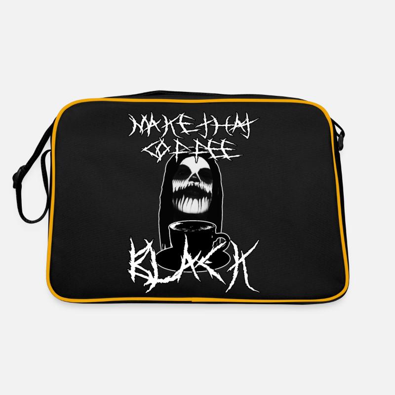 Faites ce café noir Sac Retro