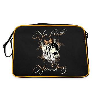 Pas de risque pas d’histoire - Sac Retro - noir/or - Dos