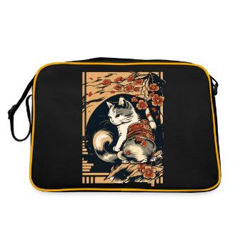 neko neko9 - Sac Retro - noir/or - Dos