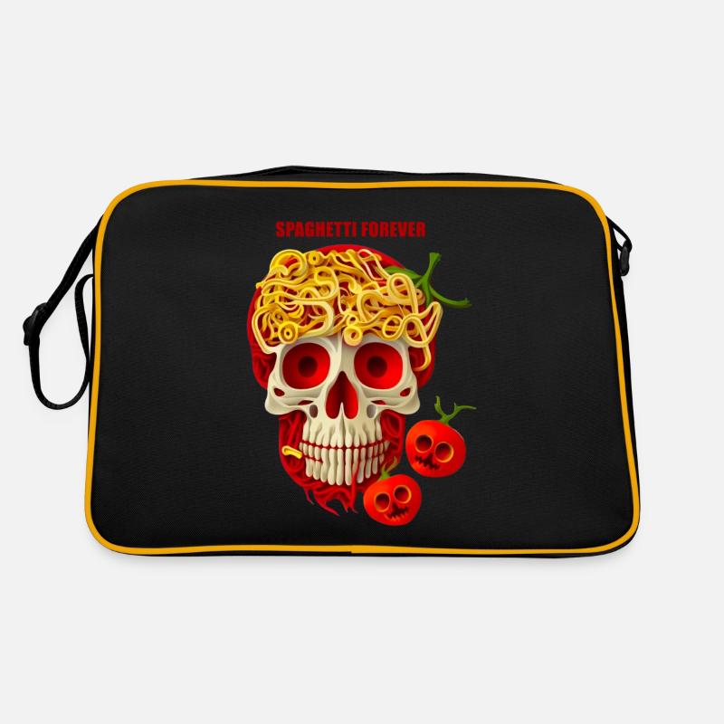 Spaghetti Forever Retro Tasche