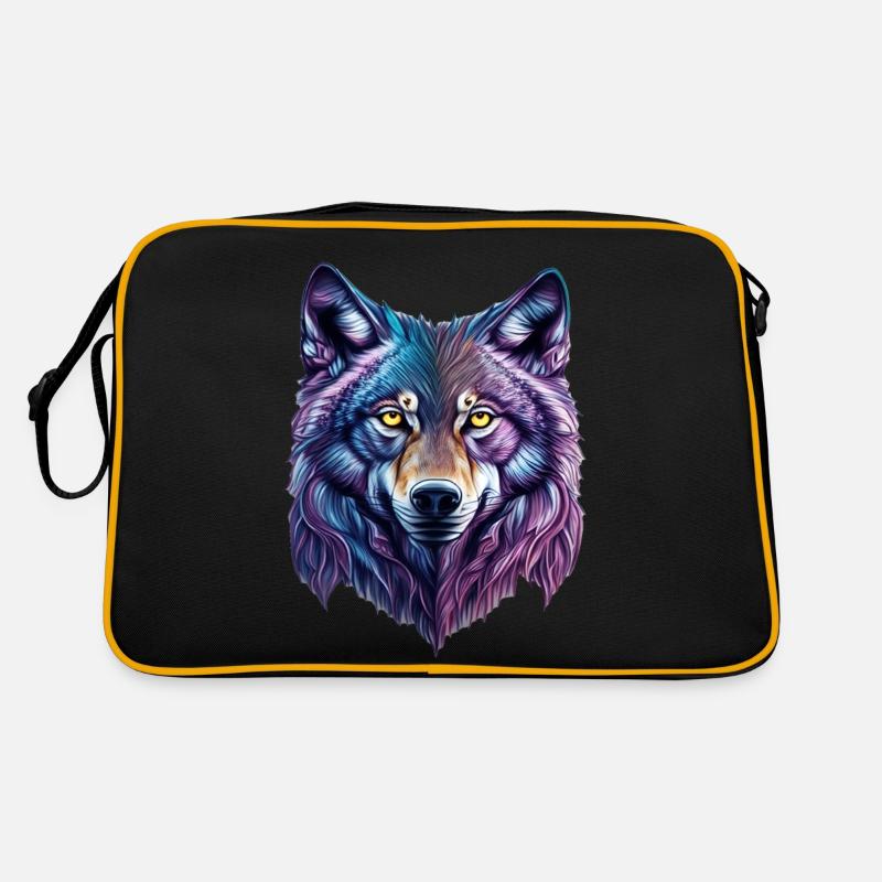 Wolf Splash Retro Tasche