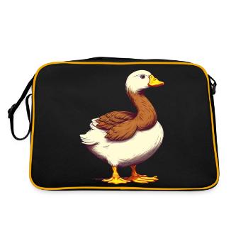 Charlatan-tastique - Sac Retro - noir/or - Dos