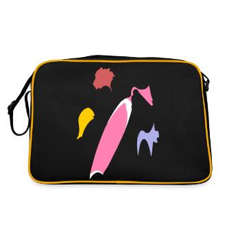 Creativity - Retro Bag - black/gold - Back