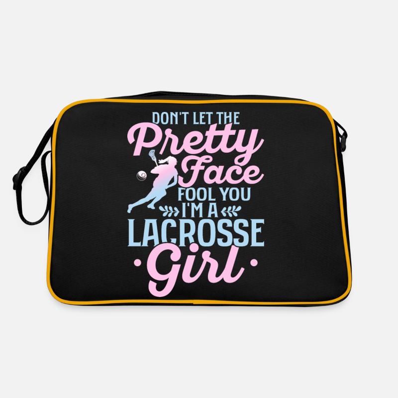 Ne laissez pas le joli visage vous tromper Je suis une crosse Sac Retro