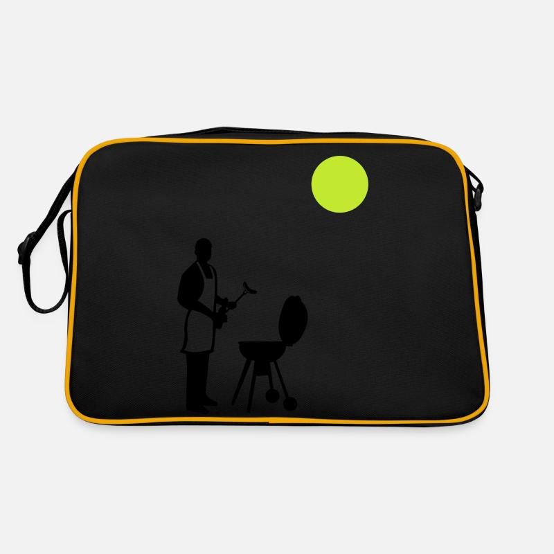 grillen sommer Retro Tasche