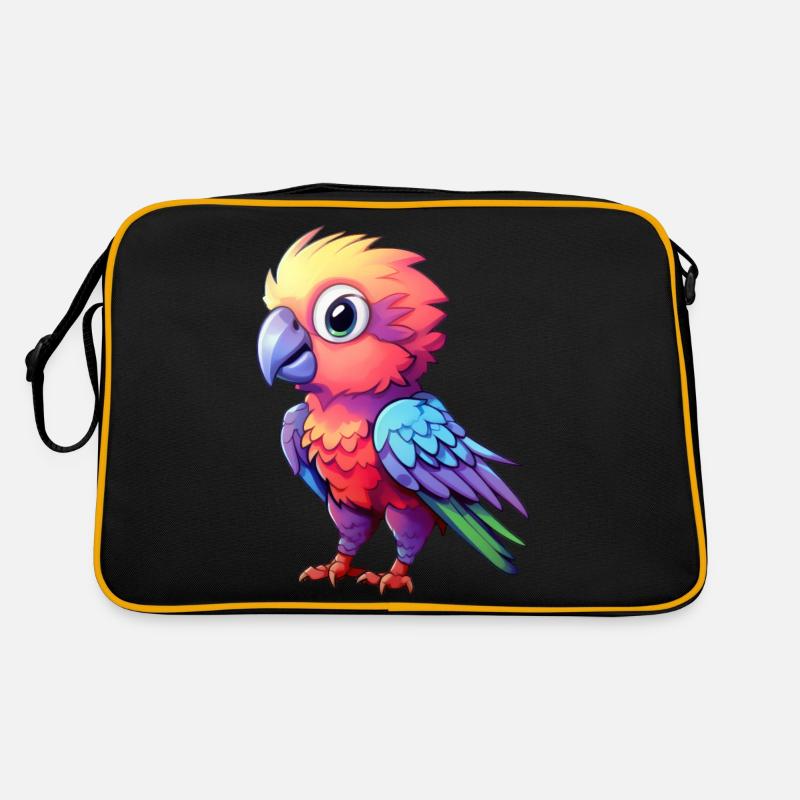 Perroquet Bébé Sac Retro