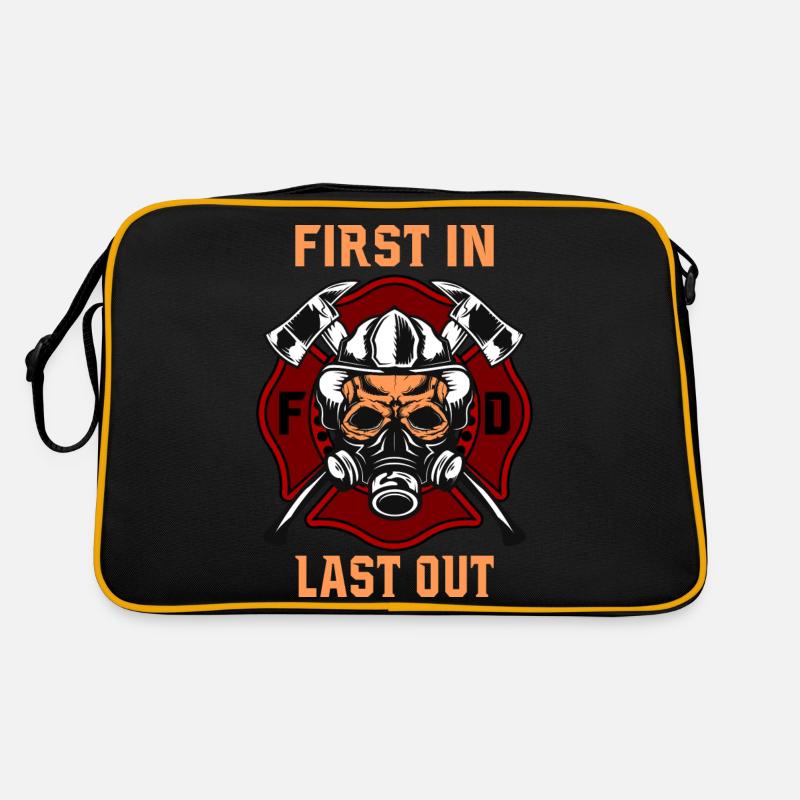 Fire Brigade First in Last Out Retro Bag