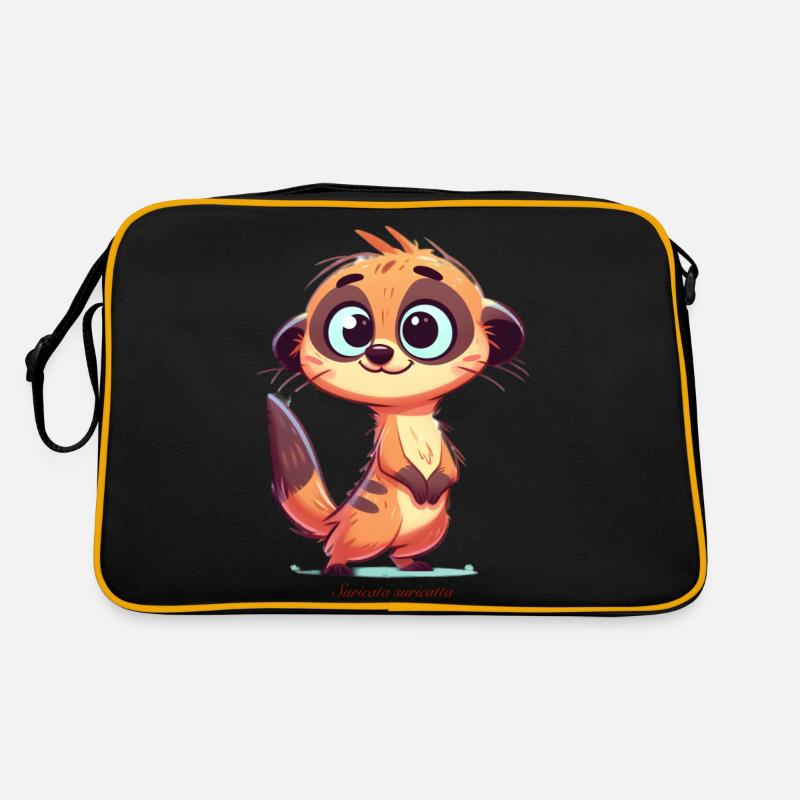 Erdmännchen Retro Tasche