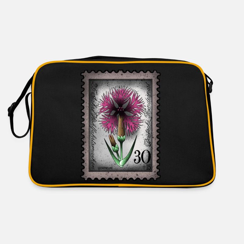 Stamp Light Carnation Retro Bag