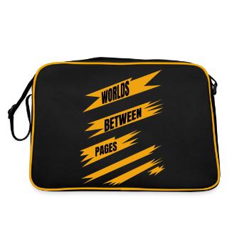 Critiques de livres Échapper à la routine de la narration de Bday - Sac Retro - noir/or - Dos