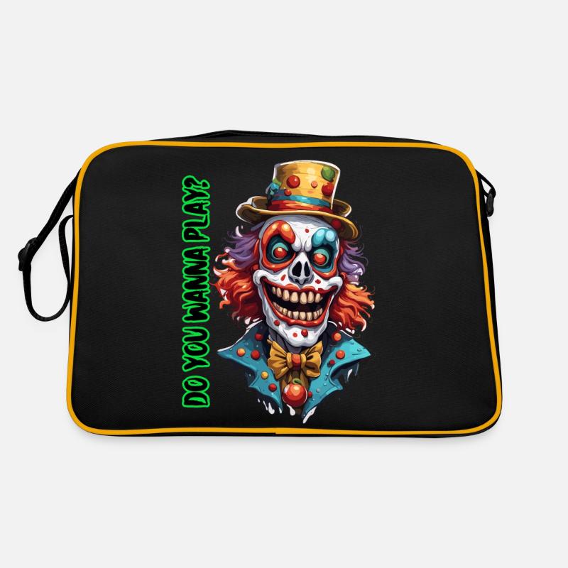 Clown / Cirque / Carnaval / Carnaval / Ludique Sac Retro