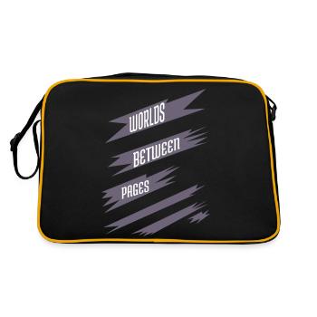 Présenter des critiques de livres Escapade mentale - Sac Retro - noir/or - Dos
