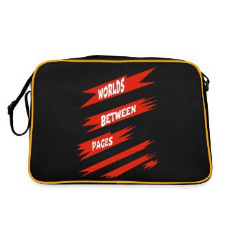 Déclaration de geek de la littérature classique Escapade mentale - Sac Retro - noir/or - Dos