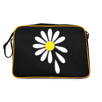 Marguerite - il m’aime, il ne m’aime pas - Sac Retro - noir/or - Dos