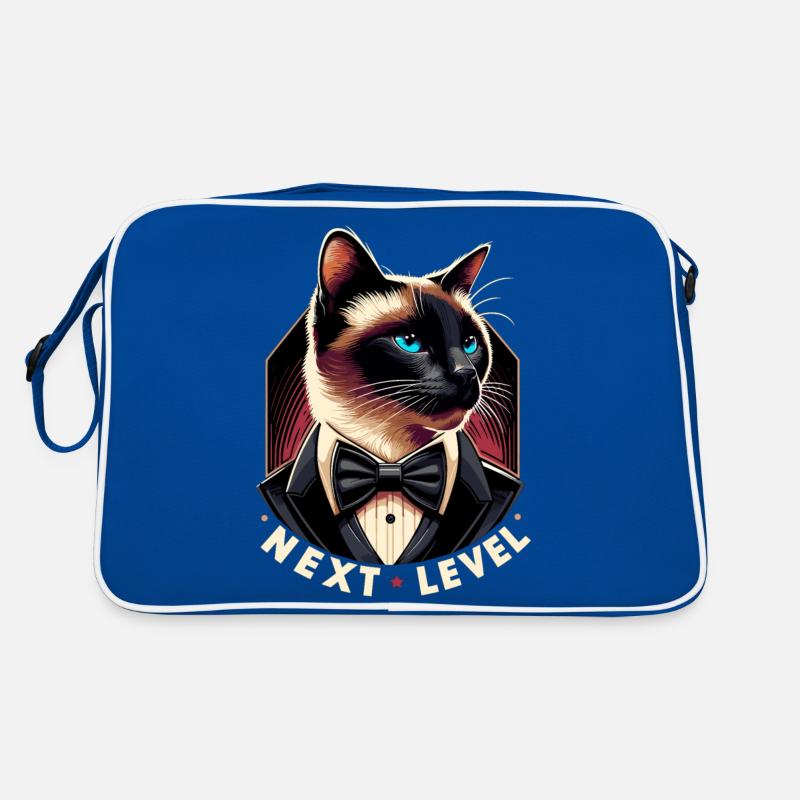 Siamese Cat Siamese Cat Next Level Suit Gift Retro Bag