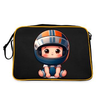 Baby Biker - Baby - Biker - Retro Bag - black/gold - Back