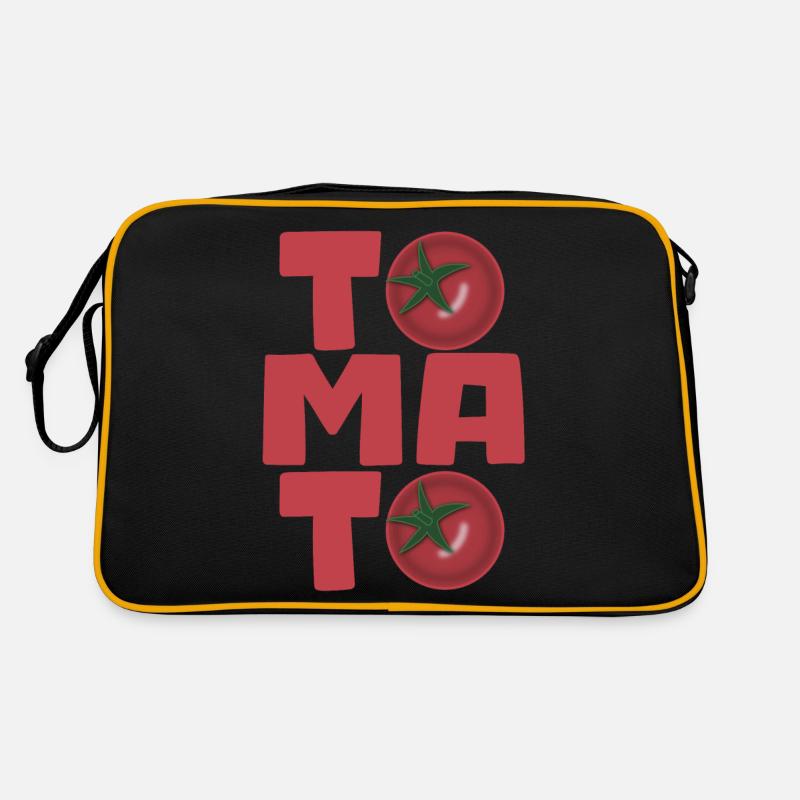 Tomaten-Zeit Retro Tasche
