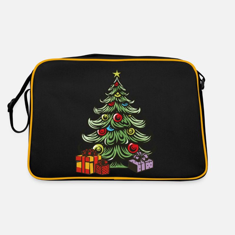 Christmas Tree Retro Bag