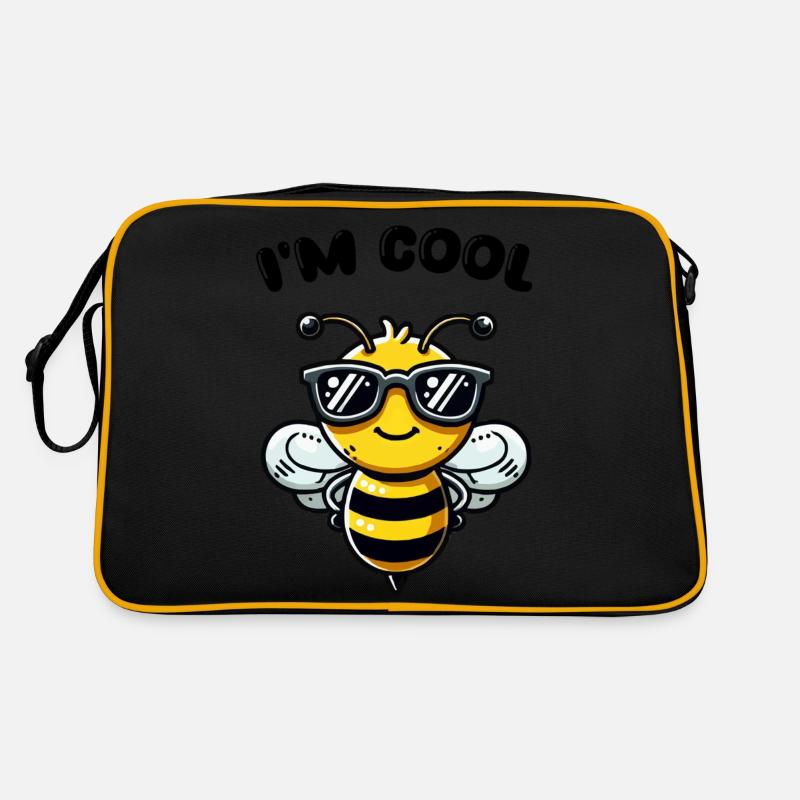 Bee Comic Sunglasses Retro Bag