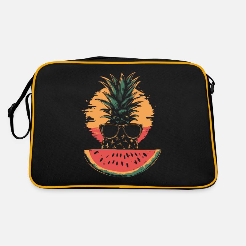 Pineapple and watermelon Retro Bag