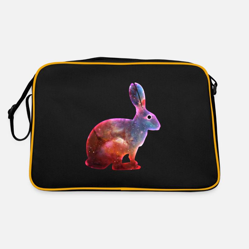 Cosmic Rabbit & Singularity Eye Retro Bag