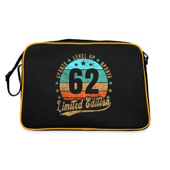 Update Level Up 62 Years Limited Edition Retro - Retro Bag - black/gold - Back