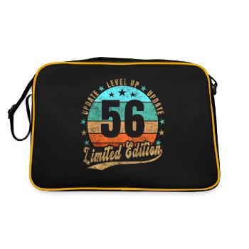 Update Level Up 56 Years Limited Edition Retro - Retro Bag - black/gold - Back
