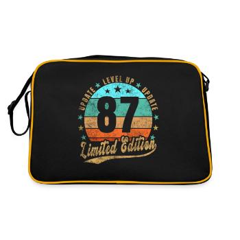 Update Level Up 87 Years Limited Edition Retro - Retro Bag - black/gold - Back