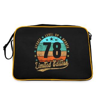 Update Level Up 78 Years Limited Edition Retro - Retro Bag - black/gold - Back