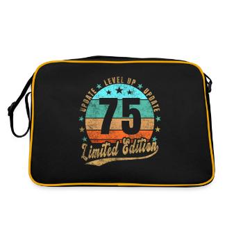 Update Level Up 75 Years Limited Edition Retro - Retro Bag - black/gold - Back