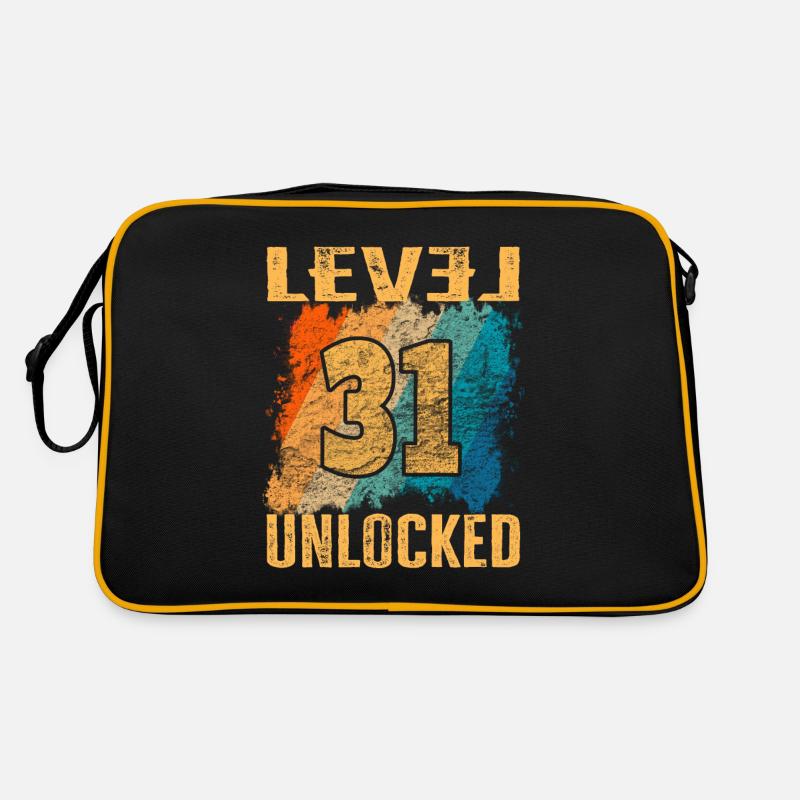 Niveau cadeau d’anniversaire débloqué 31 ans Sac Retro