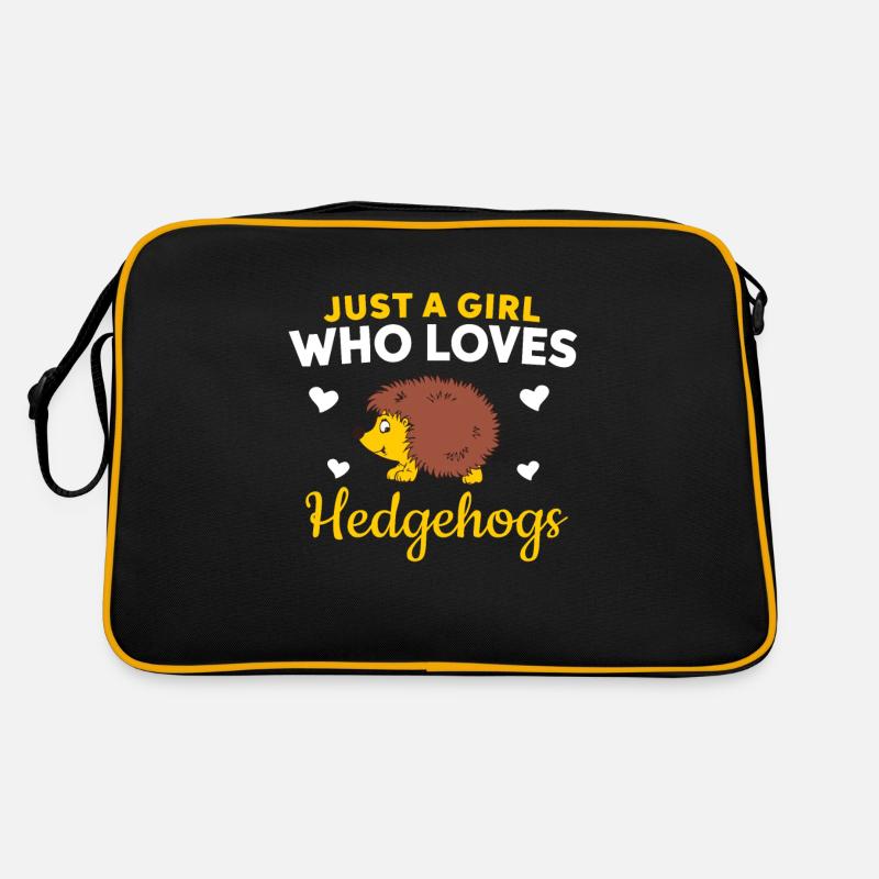 Design hérisson pour femmes et filles Sac Retro