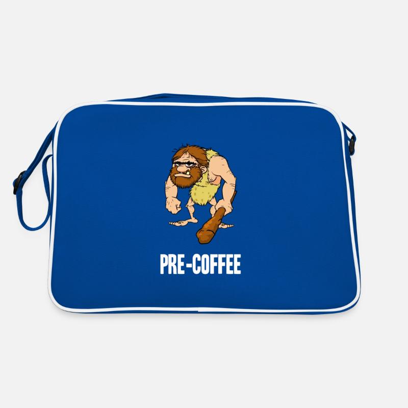 Neanderthal Caveman Coffee design for Men Retro Bag