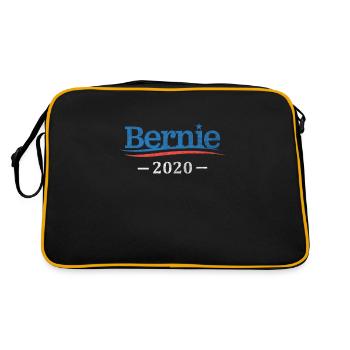 Bernie Sanders 2020 President Supporter designs - Retro Bag - black/gold - Back