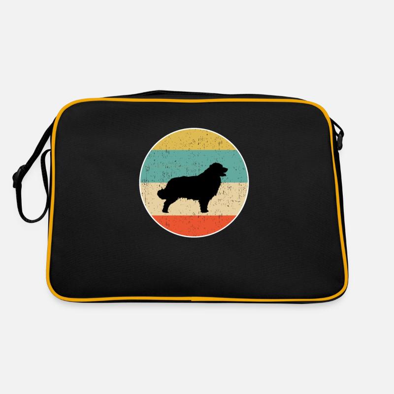 Conception de cadeau pour chien Leonberger Sac Retro