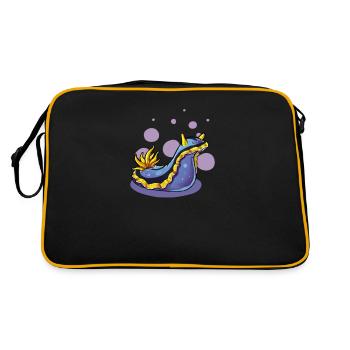 Conception de la plongée sous-marine en nudibranche - Sac Retro - noir/or - Dos