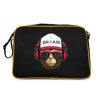 Musique DJ singe musicien Casque OnAir Lunettes de soleil - Sac Retro - noir/or - Dos