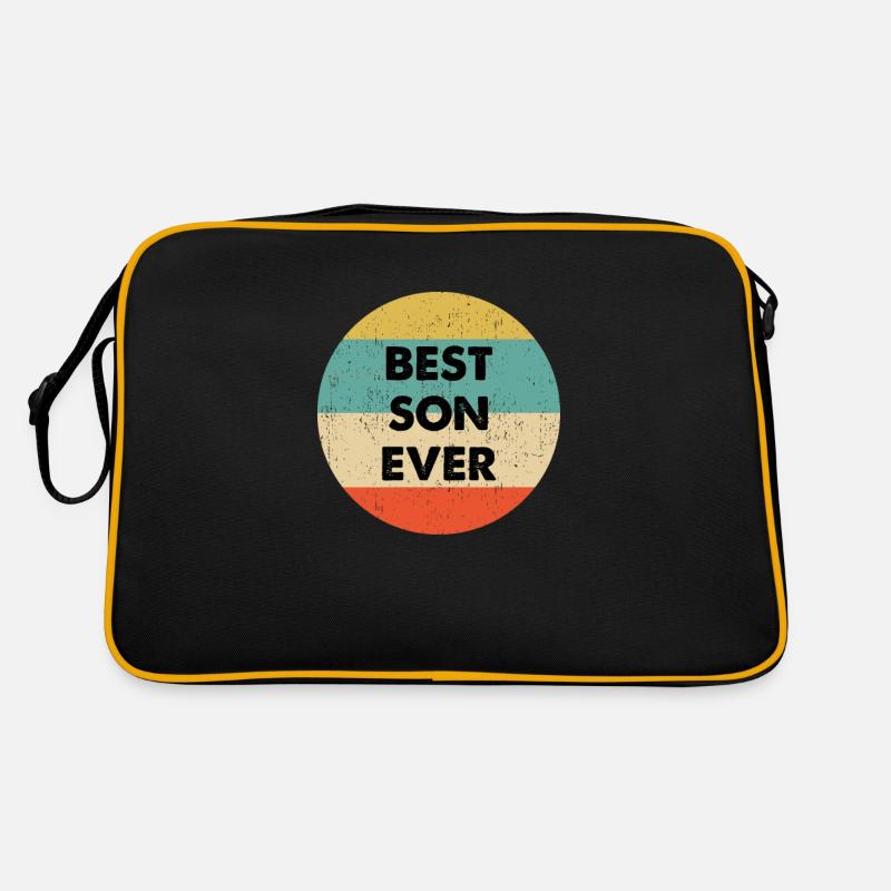 Bestes Son Ever Design Retro Tasche